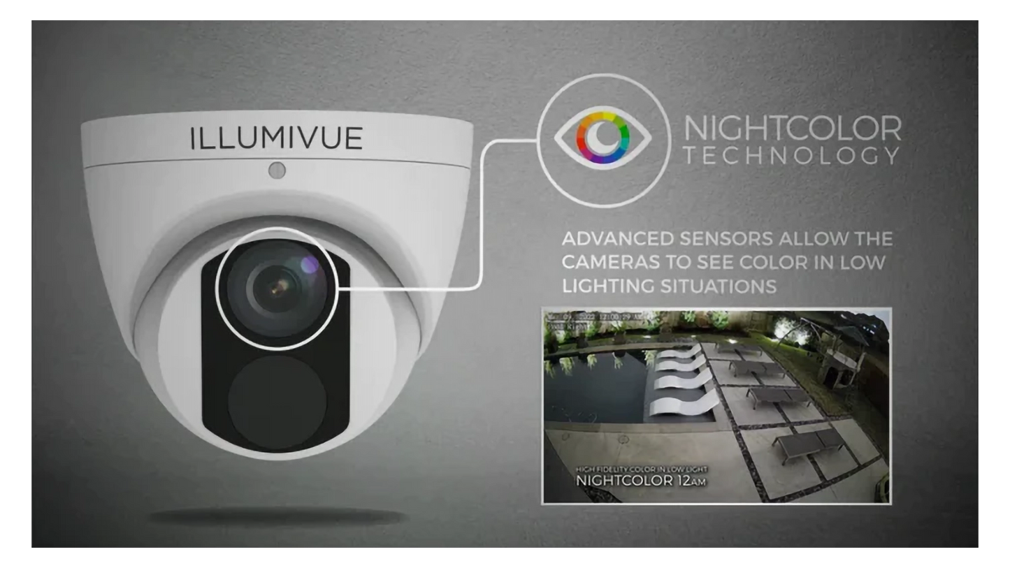 8MP IP Turret Camera - White