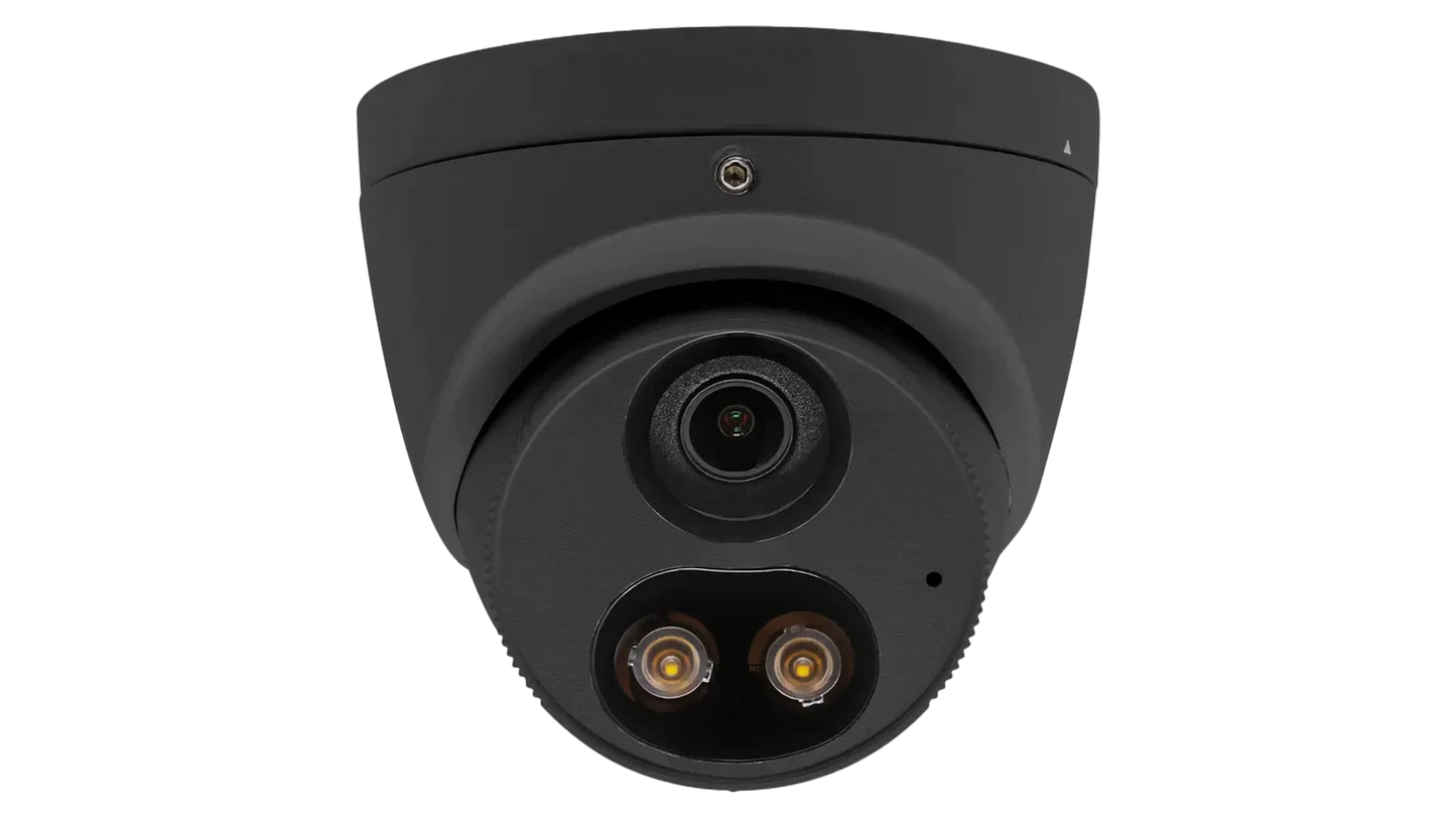 8MP IP Turret Camera - Black