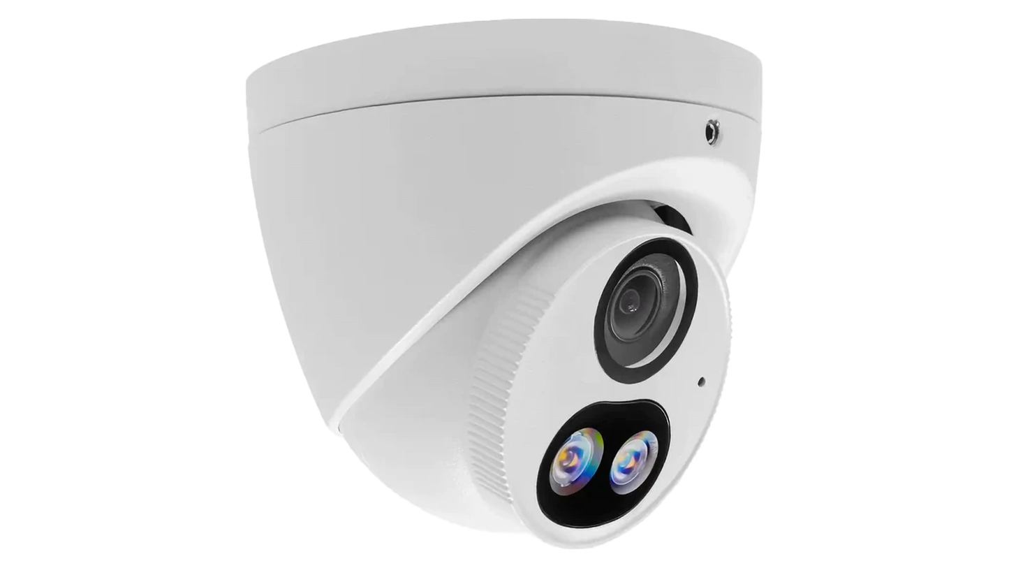 8MP IP Turret Camera - White
