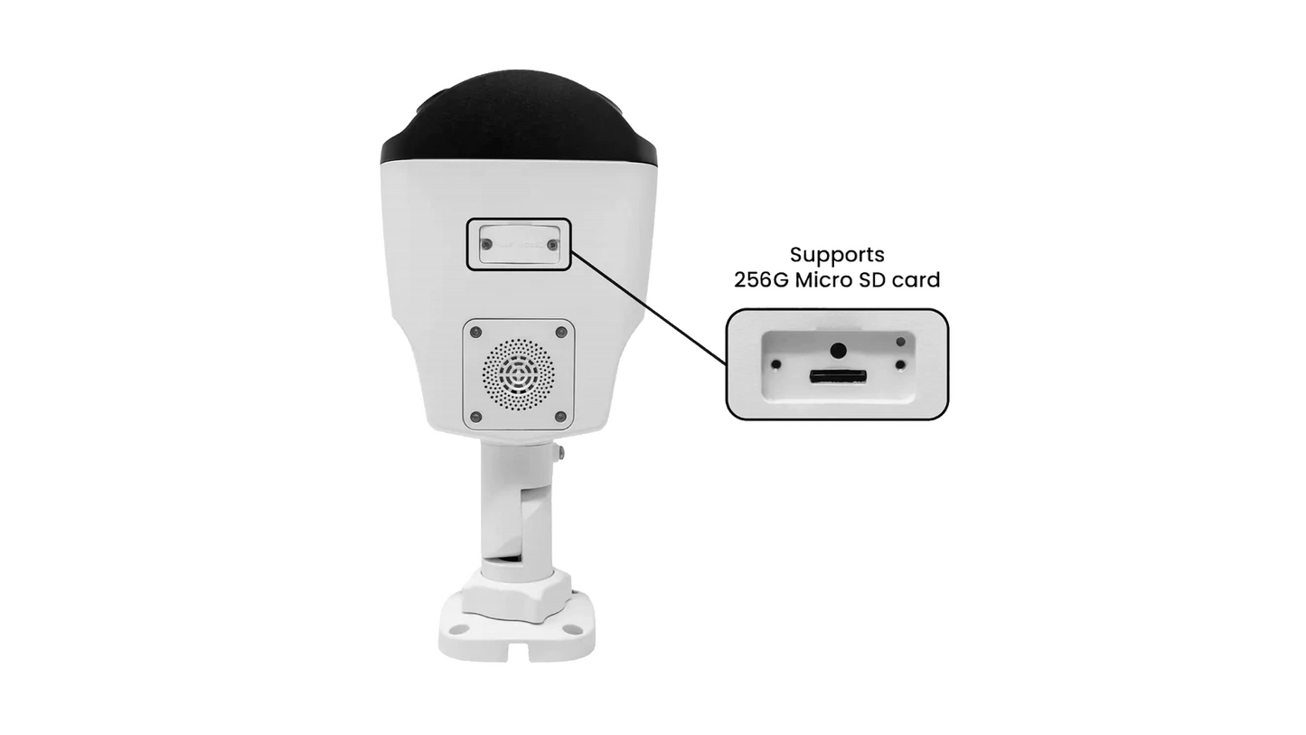 4MP Panoramic Fixed Bullet IP Camera